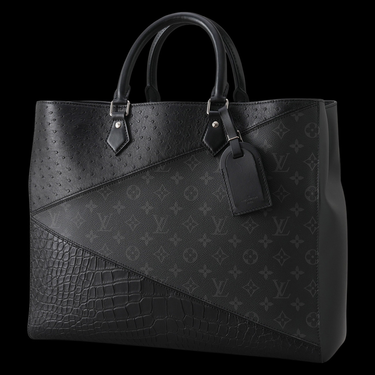 LOUIS VUITTON(USED)루이비통 N96388 오스트리치 와니 캔버스 그랑삭